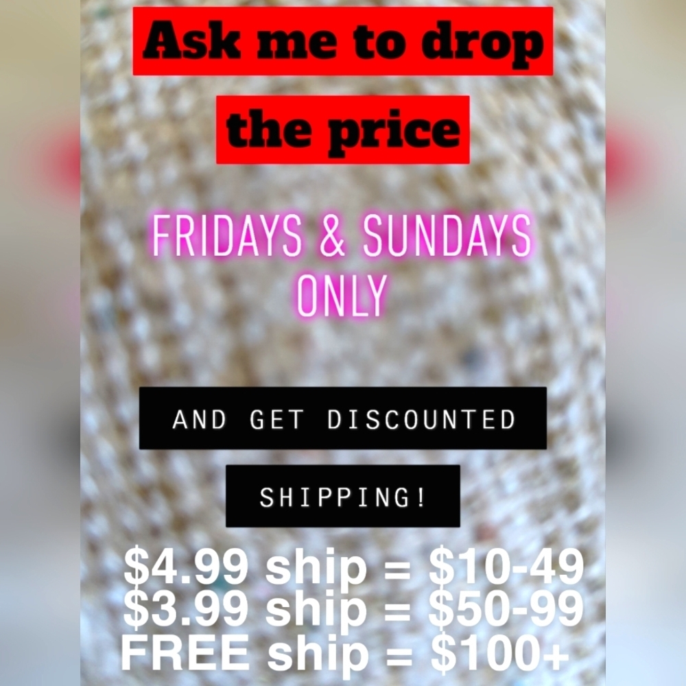 CLOSET CLEAR OUT SPECIAL!